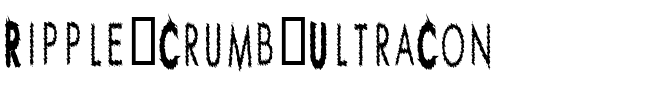Ripple Crumb UltraCon Regular.ttf