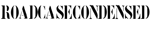 RoadcaseCondensed Regular.ttf