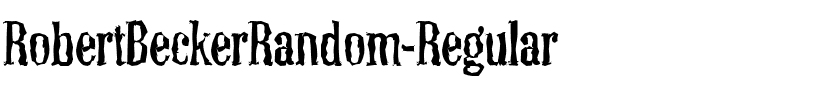 RobertBeckerRandom Regular.ttf