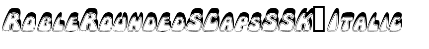 RobleRoundedSCapsSSK Italic.ttf