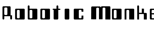 Robotic Monkey 1.ttf