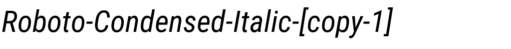 Roboto Condensed Italic.ttf
