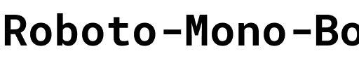 Roboto Mono Bold.ttf
