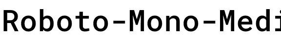 Roboto Mono Medium Regular.ttf