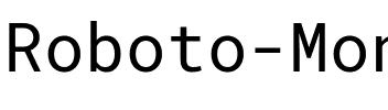 Roboto Mono Regular.ttf