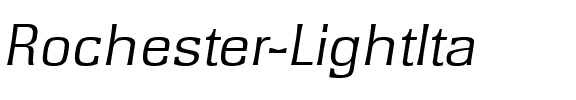 Rochester-LightIta Regular.ttf