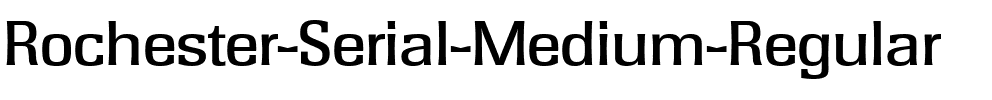 Rochester-Serial-Medium Regular.ttf