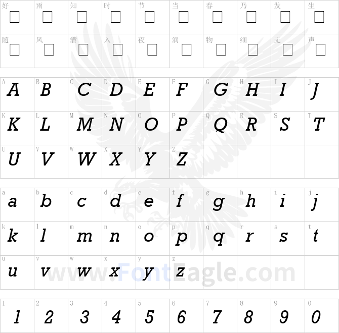 Rockwell-Italic