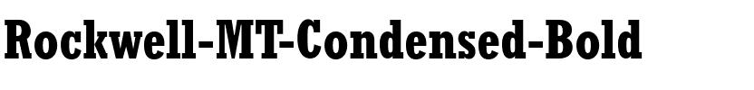 Rockwell MT Condensed Bold.ttf
