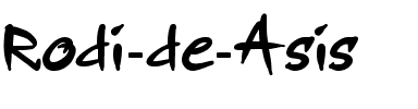 Rodi de Asis Normal.ttf