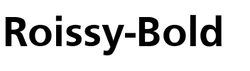 Roissy-Bold Regular.ttf