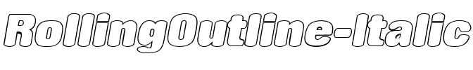 RollingOutline Italic.ttf
