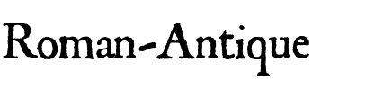 Roman Antique Regular.ttf