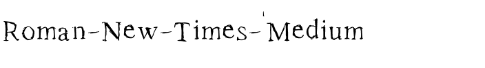 Roman New Times Medium.otf