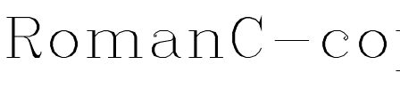 RomanC Regular.ttf