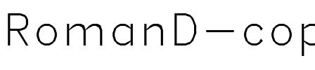 RomanD Regular.ttf