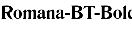 Romana BT Bold.ttf
