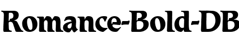 Romance DB Bold.ttf