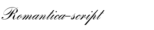 Romantica script Regular.ttf