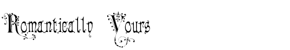 Romantically Yours Regular.ttf