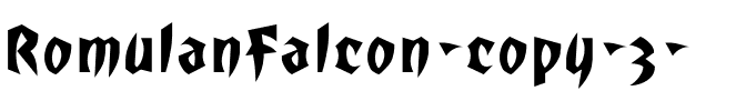 RomulanFalcon Regular.ttf