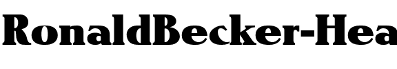 RonaldBecker-Heavy Regular.ttf