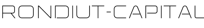 Ronduit Capitals Light Light.otf