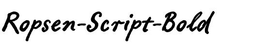 Ropsen Script Bold Regular.ttf