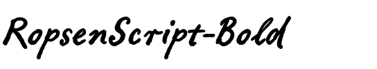 RopsenScript-Bold Regular.ttf