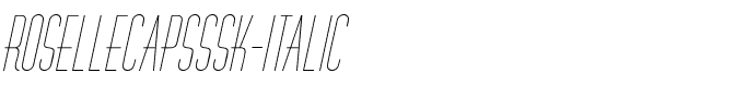 RoselleCapsSSK Italic.ttf