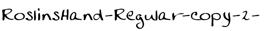 RoslinsHand Regular.ttf