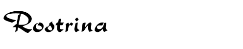 Rostrina Regular.ttf