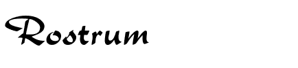 Rostrum Regular.ttf