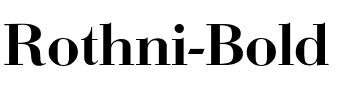 Rothni-Bold Regular.ttf