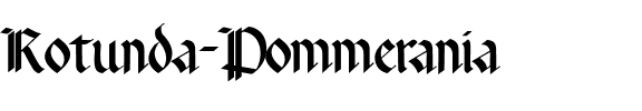 Rotunda Pommerania Regular.ttf