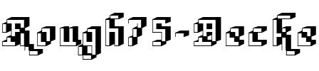 Rough75 Becker Regular.ttf