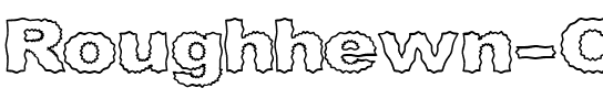 Roughhewn Outline Regular.ttf