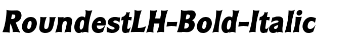 RoundestLH Bold Italic.ttf