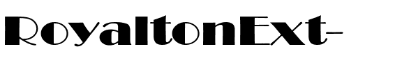 RoyaltonExt-Normal Regular.ttf