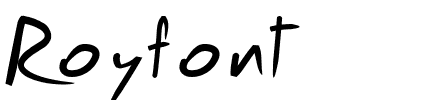 Royfont Regular.ttf