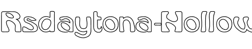 Rsdaytona Hollow Regular.ttf