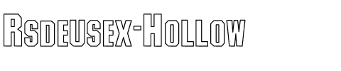 Rsdeusex Hollow Regular.ttf