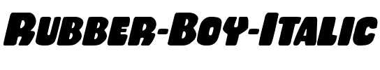 Rubber Boy Italic Italic.ttf