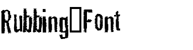 Rubbing Font Regular.ttf