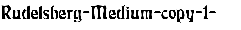 Rudelsberg Medium.ttf