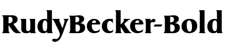 RudyBecker Bold.ttf