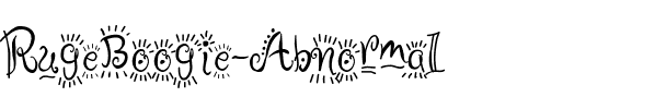 RugeBoogie Abnormal.ttf