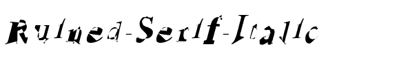 Ruined Serif Ita.otf