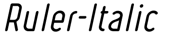 Ruler Italique.ttf