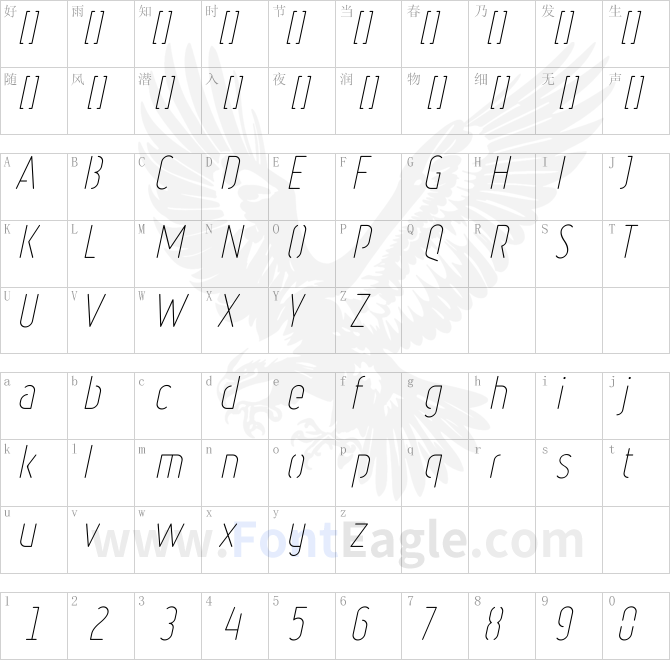 Ruler-Stencil-Thin-Italic